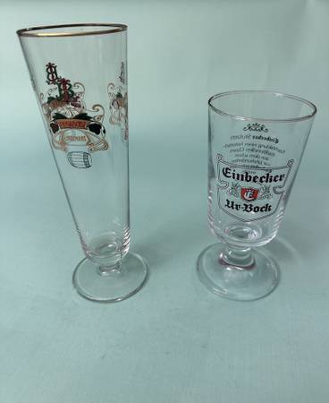 German Beer Glasses 1