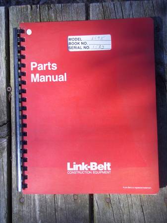 Link-Belt LS 75 Parts Manual 1