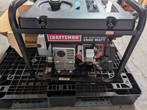 SEARS 3500 W GASOLINE GENERATOR 1