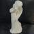 Vintage Collectible Angel Figurine Playing Lyre~Harp White Glossy Ceramic 12" H 6 thumbnail