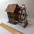 Copper Wind-Up Musical Oil Well Windmill Cabin Globe Sculptures 4 thumbnail