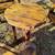 4pc Outdoor Patio Set. Heavy Duty Set Burned 4 thumbnail