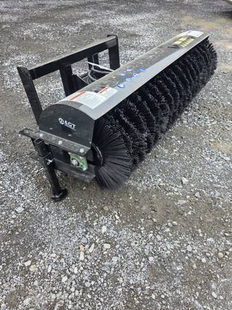 72" Quick Attach Hydraulic Sweeper 1
