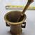 Vintage Brass Pestle and Mortar made by Thomas Coughlin. Apothecary 1 thumbnail