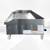 Commercial 60" Thermostatic Chrome Top Gas Countertop Griddle 6 thumbnail