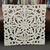 White Square Wood Carved (India) 24" 3 thumbnail