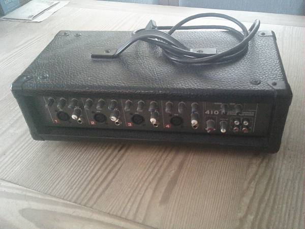PHONIC POWERPOD 410 POWERED MIXER PA SYSTEM 1