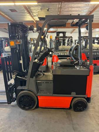 2021 Toyota 8FBCU25 Electric Forklift 1
