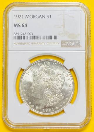 スウェーデン　2クローナ　1921 【NGC MS64】　世界コイン スウェーデン2クローナ1921 【NGC MS64】世界コイン