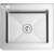 Regency 25" 16 Gauge Stainless Steel One Compartment Floor Mop Sink - 4 thumbnail