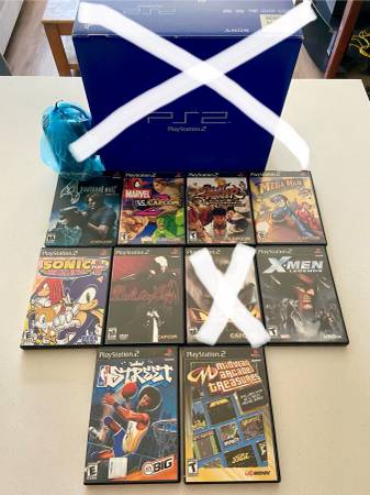 PS2 games (Marvel Vs Capcom 2, RE4 & more) 1