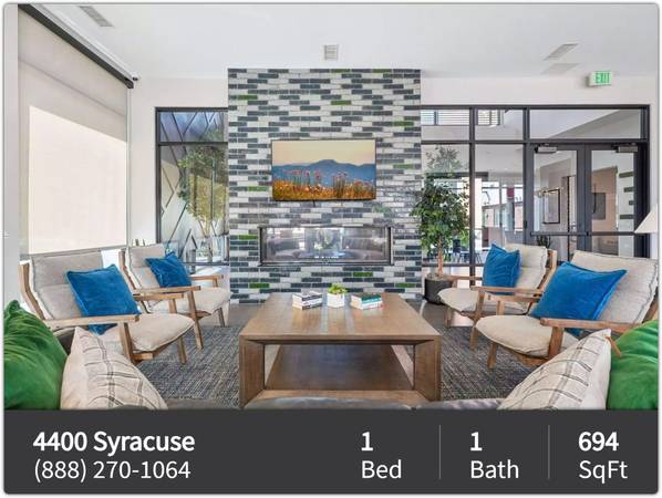 $1,587 / 1br - 694ft2 - The right place for you! Beautiful 1 bed / 1 bath - prime location! (Denver)63771721484803122
