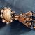 Vintage Seed Bead & Pearl Tassel Necklace Dangle Earrings Set 12 thumbnail