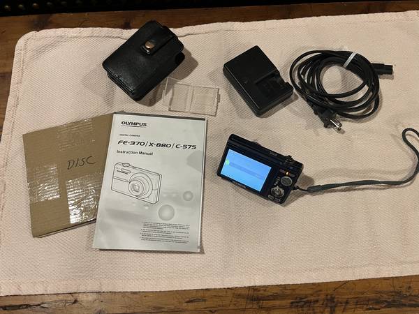 OLYMPUS FE-370 8MP digital camera - electronics - by owner - sale