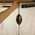 Scalloped Retractable Atomic Vintage MCM 18 Inch Saucer Light Fixture 5 thumbnail