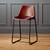 CB2 Roadhouse Leather Counter Bar Stools 5 thumbnail