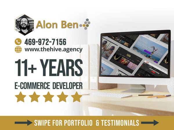 ⬡⬡⬡  eCommerce Developer  🐝  Shopify  WooCommerce  Magento  ⬡⬡⬡ 1