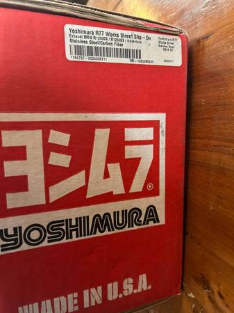 Yoshimura Slipon BMW R 1250GS 1