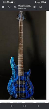 Schecter Guitar Research C-5 Silver Mountain 5 String Limited-Edition - $900 (Manhattan)63471462996865120