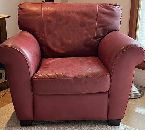 Arm Chair Natuzzi Leather 1