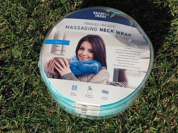 Sharper Image Massaging Neck Wrap 1