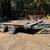 Large metal flatbed trailer 2 thumbnail