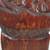 African Hand Carved Lion Tribal Folk Art Wood Sculpture Decor 21" Tall 3 thumbnail