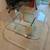 Vintage Leon Rosen Pace Collection Scalloped Brass and Glass table 8 thumbnail