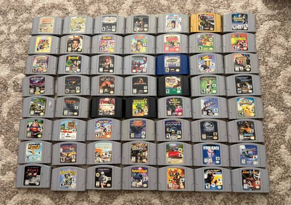 Nintendo 64 games 1