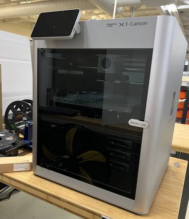 Bambu Lab X1-Carbon 3D Printer – Used 1