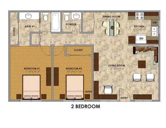 $1,895 / 2br - Cottage Style Apartment Home – Remod 2 Beds – La Quinta/Bermuda Dunes (Palm Desert, Bermuda Dunes, Indio, La Quinta)63686209776001121