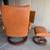 Ekornes Stressless Wing Recliner and Ottoman, Copenhagen 7 thumbnail
