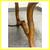 Jefferson Woodworking Company Spanish Style Lyre Leg Extension Dining 5 thumbnail