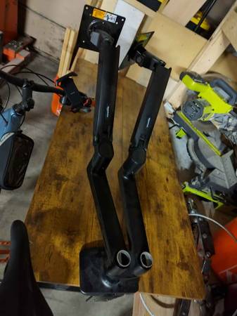 Amazon basics monitor arms 1