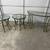 Glass Top Metal Side and Console Tables 5 thumbnail