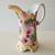 Vintage “Limoges China” Pitcher Roses Pink Yellow Gold 1 thumbnail