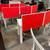 Curved Work Stations  Off White/Red  Used BUY 3 GET ONE FREE 5 thumbnail