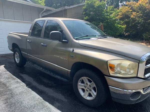 2007 Ram 1500 2x4 Quad Cab.  Regularly maintained, ready to drive - $8,000 (Kirland, WA)63617215757953122