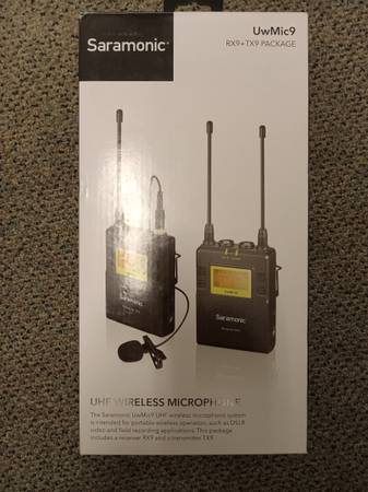 Saramonic Wirless Microphone UwMic9 RX9+TX9 Package 1