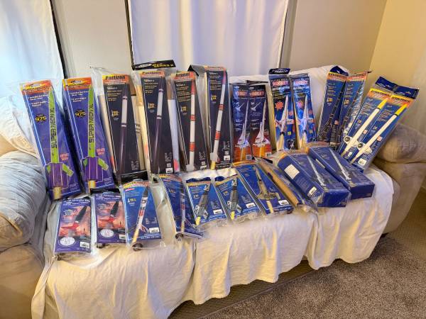 Estes Rockets - Two Big Boxes - 24 kits - Brand New! 1
