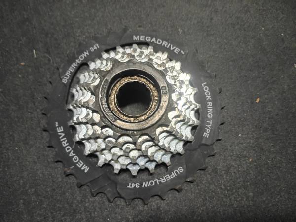 SunRace 13-34T 7 Speed Freewheel - bicycle parts - by owner - bike