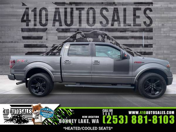 2013 Ford F-150 FX4 SuperCrew - $21,950 (New Location with More Vehicles!)63622809203075121