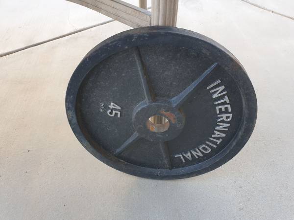 45 LB Olympic plate 1