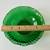 Vintage Art Deco Hazel-Atlas Kelly Green Scalloped Serving Bowl 7.5” 8 thumbnail