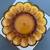 Vintage Indiana Glass Amber Hobnail Egg Dish 11” 1 thumbnail
