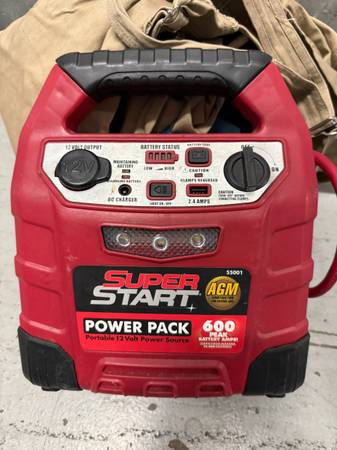 Super Start Portable Jump Starter Battery Pack Car Jumper 1