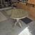 Table Rustic Appearance Drop Leaf Top 36" in Diameter 19 thumbnail