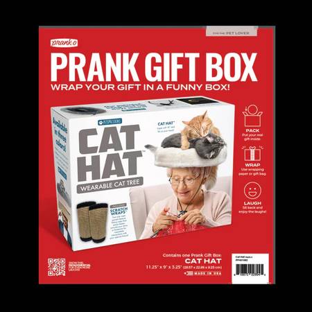 Prank Gift Box-Cat Hat (New) 1