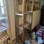 2 Wooden Storage Shelves, 3 columns; Double Clothes Rack 3 thumbnail