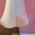 Set of TWO 16" Tall Vintage Crystal Lamps with Shades 5 thumbnail